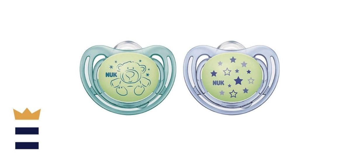 Nuk Airflow Glow-in-the-Dark Pacifiers