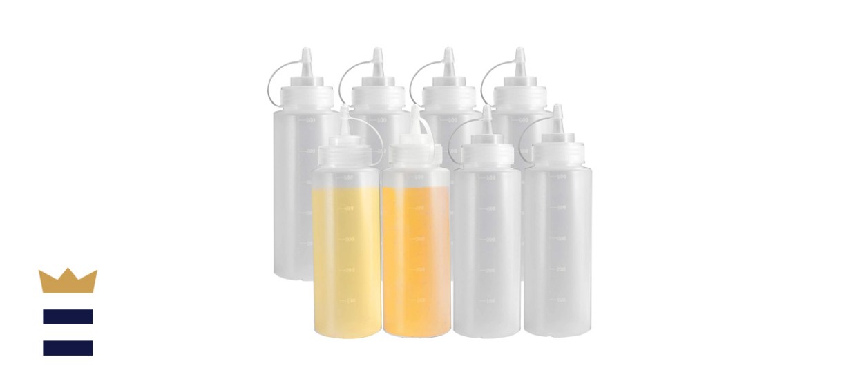 OAMCEG 16-Ounce Condiment Squeeze Bottles