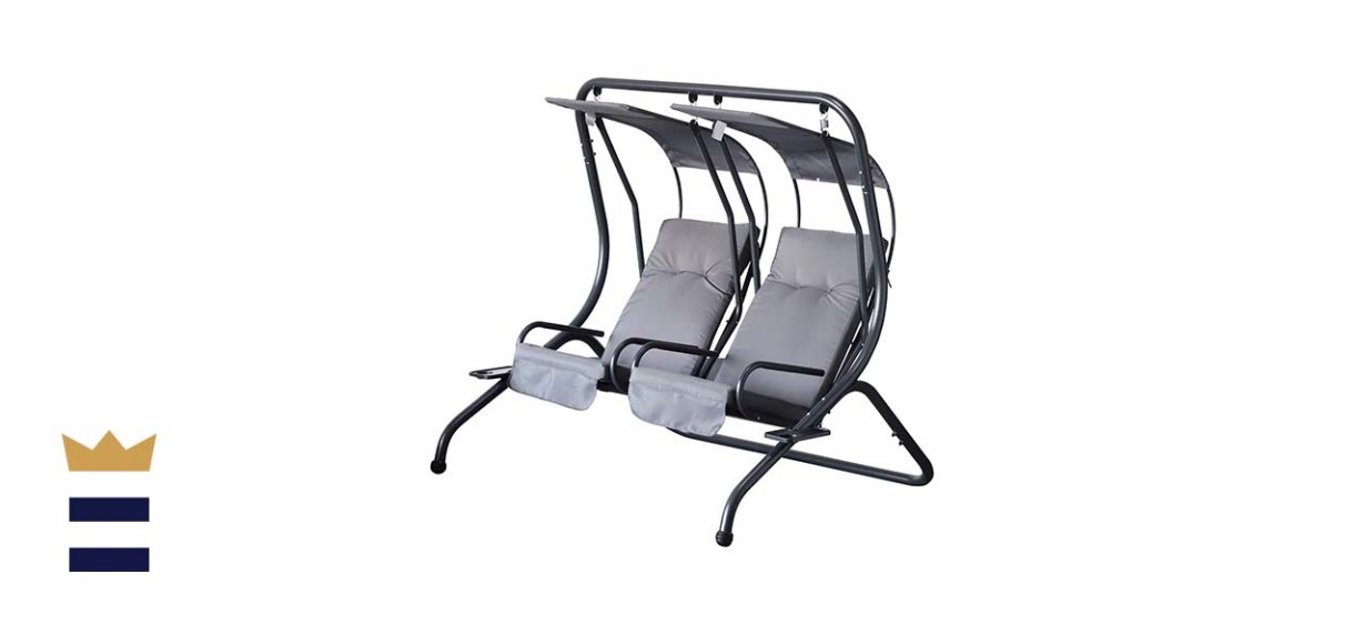 Outsunny Modern Outdoor Relax Swinging Chair