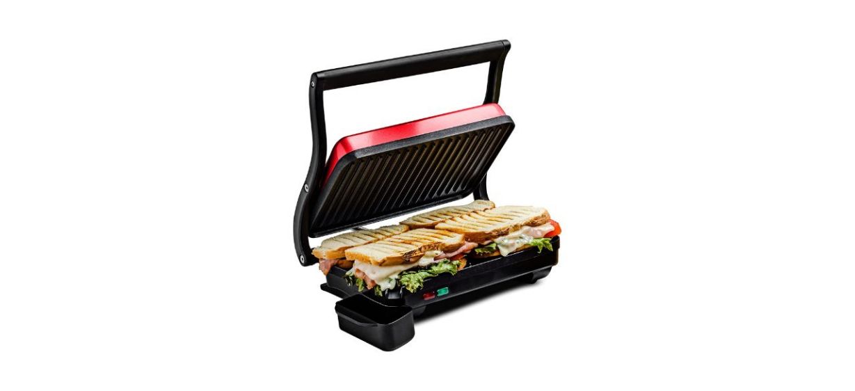 Ovente Electric Panini Press Grill