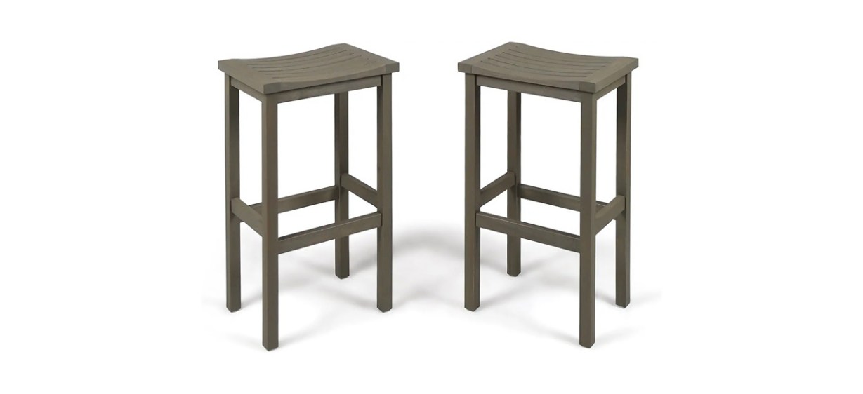 Patio-Christopher Knight Home Caribbean Outdoor Barstools