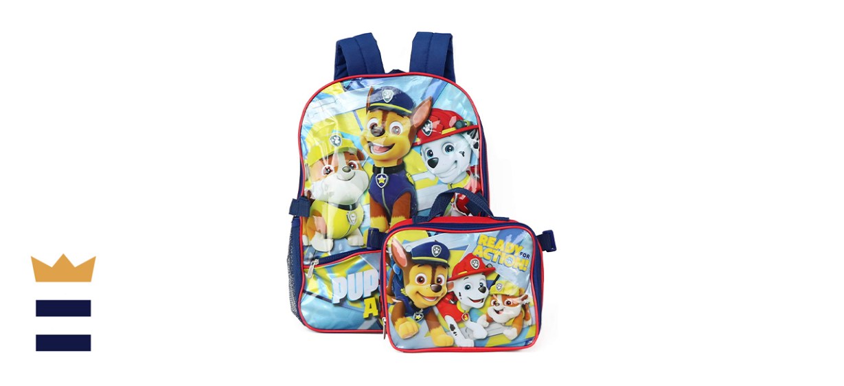 Paw Patrol Backpack with Lunchbox