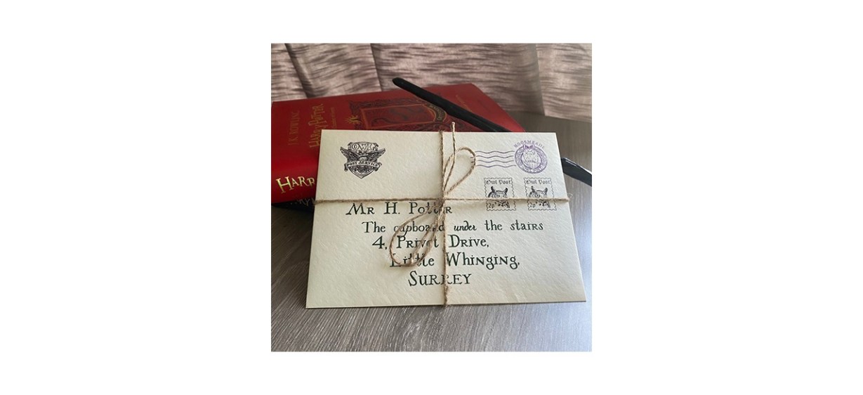 Personalized Hogwarts Acceptance Letter