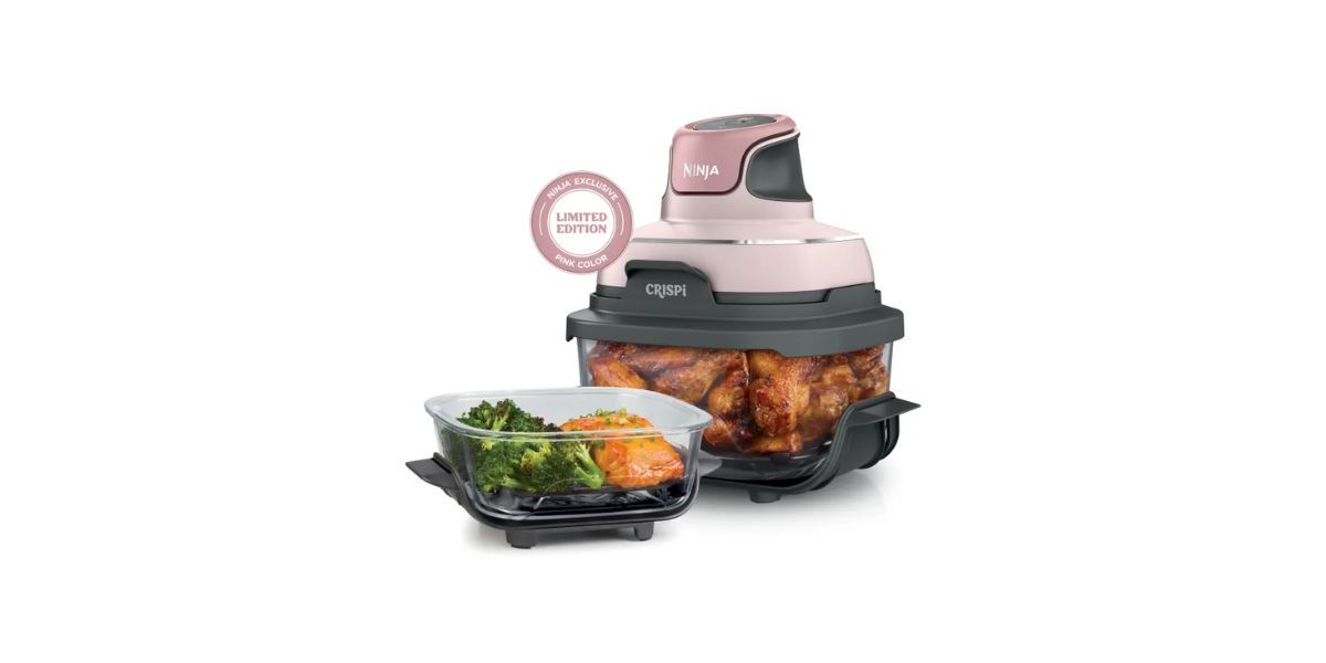 Ninja Crispi 4-in-1 Portable Glass Air Fryer Cooking System
