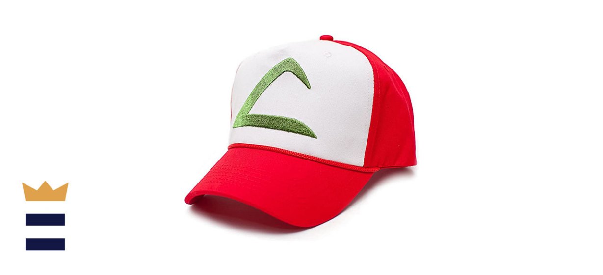 Pokémon Ash Ketchum Embroidered Unisex Adult Cap