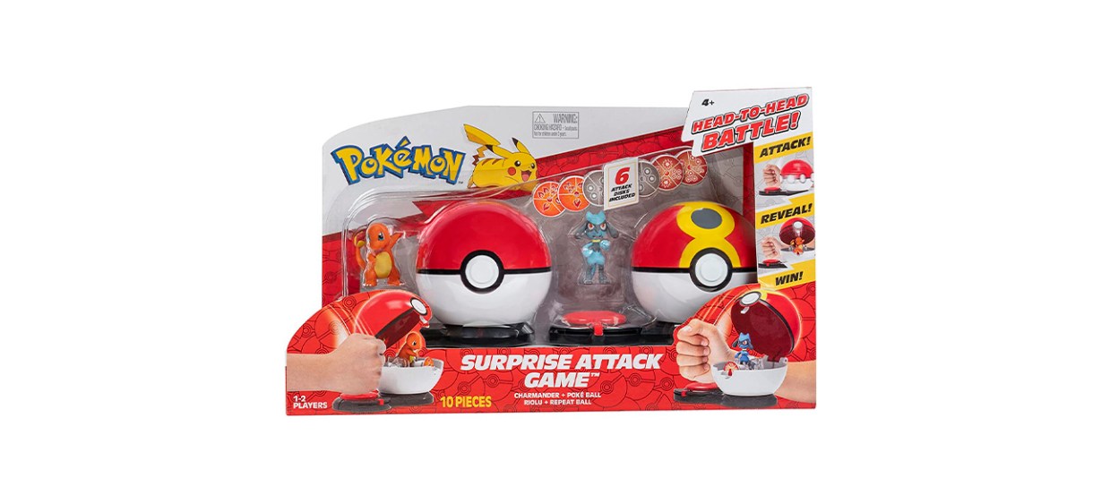 Pokemon Surprise Attack Game Featuring Charmander