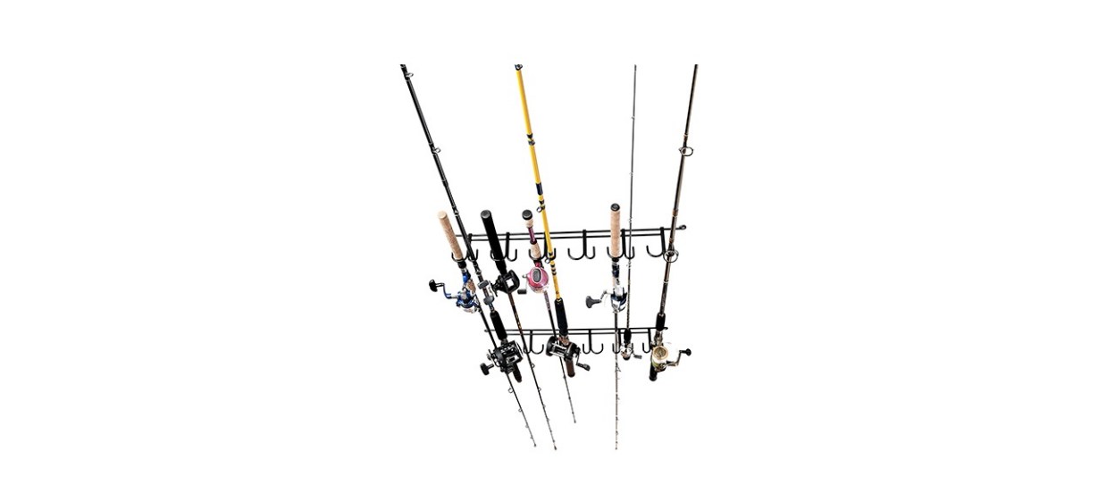 Rack'em Overhead Fishing Rod Rack