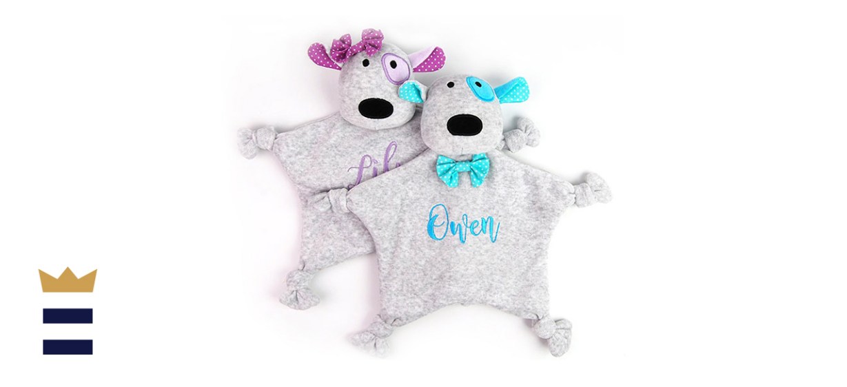 Romeo Shop Personalized Puppy Security Blankets 