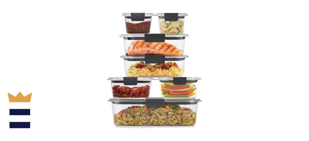 Rubbermaid Brilliance Storage Food Containers