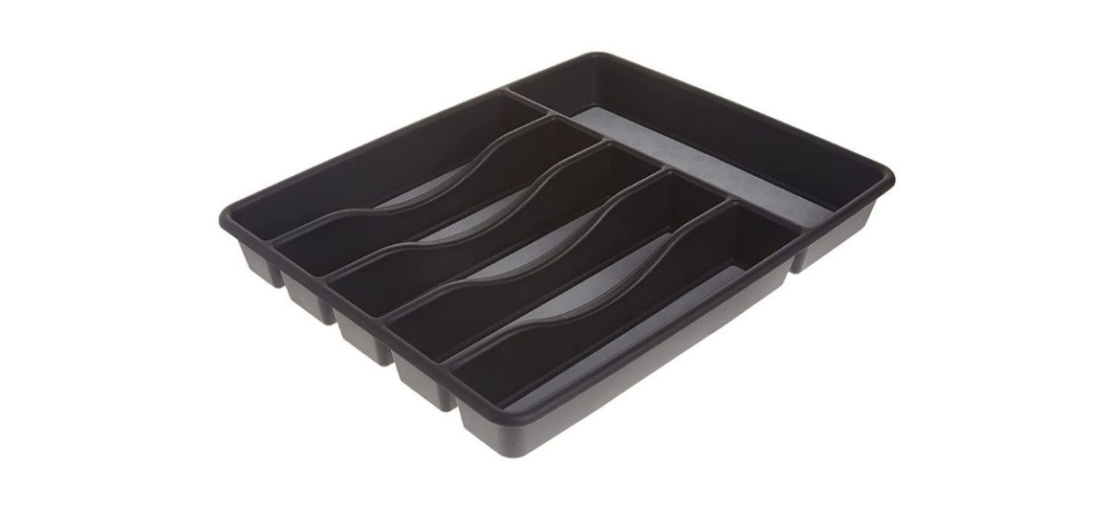 Rubbermaid No Slip Large Silverware Tray Organizer