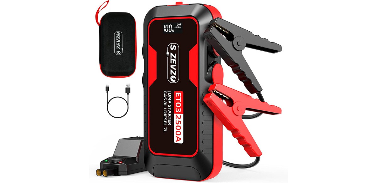 S ZEVZO ET03 Car Jump Starter