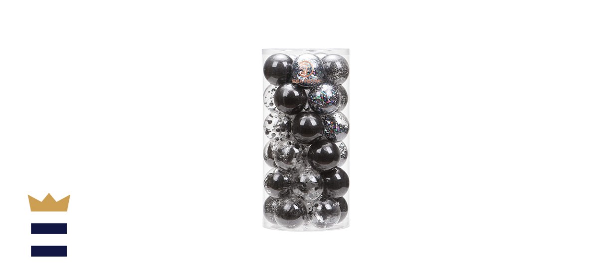 Sea Team Plastic Christmas Ball Ornaments