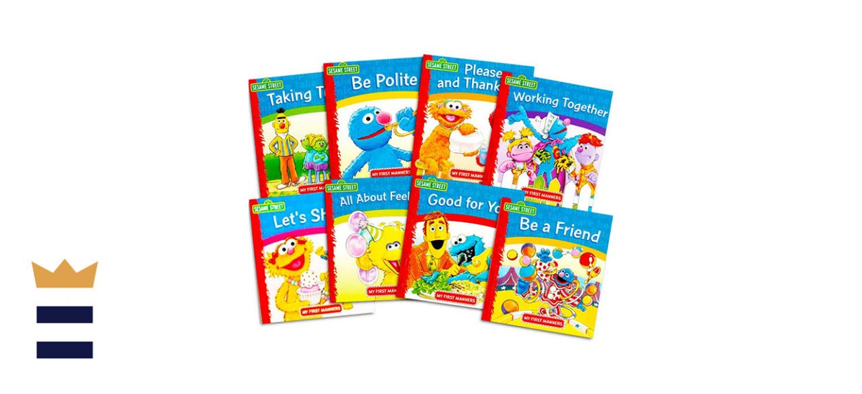 Sesame Street Elmo Manners Books for Kids Toddlers