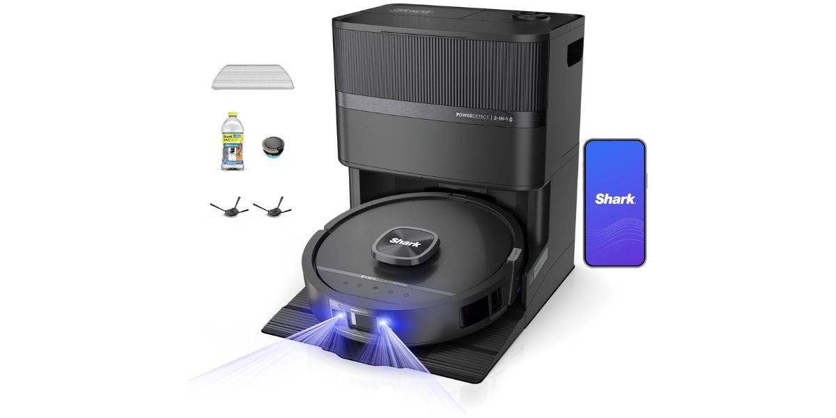 Shark PowerDetect UV Reveal 2-in-1 Robot Vacuum &amp; Mop