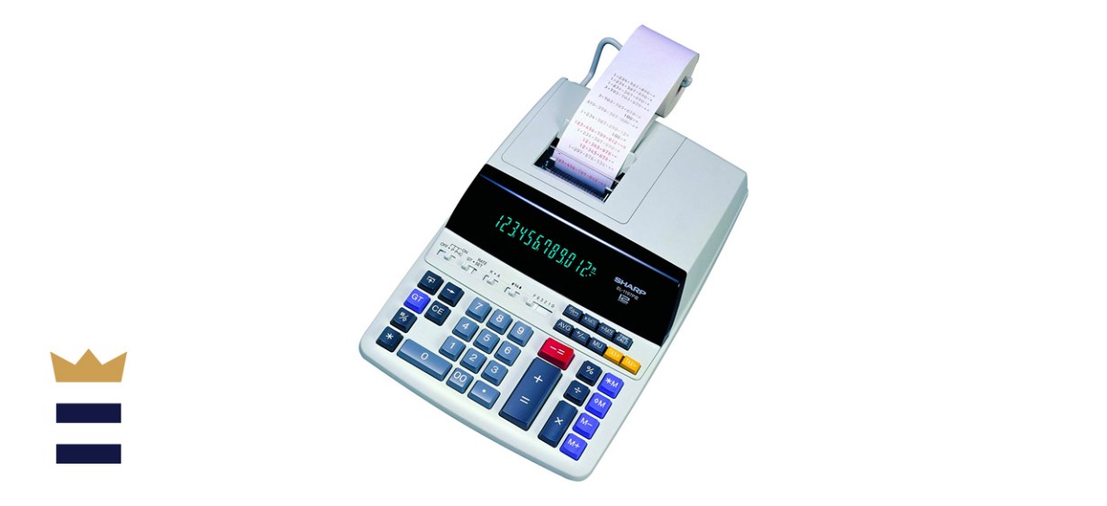 Sharp EL-1197PIII Heavy Duty Color Printing Calculator