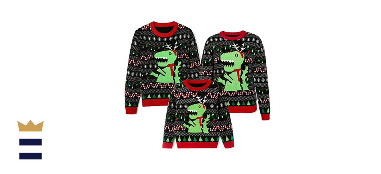 Simplee kids Ugly Christmas Sweater Family Matching Knitted Pullover