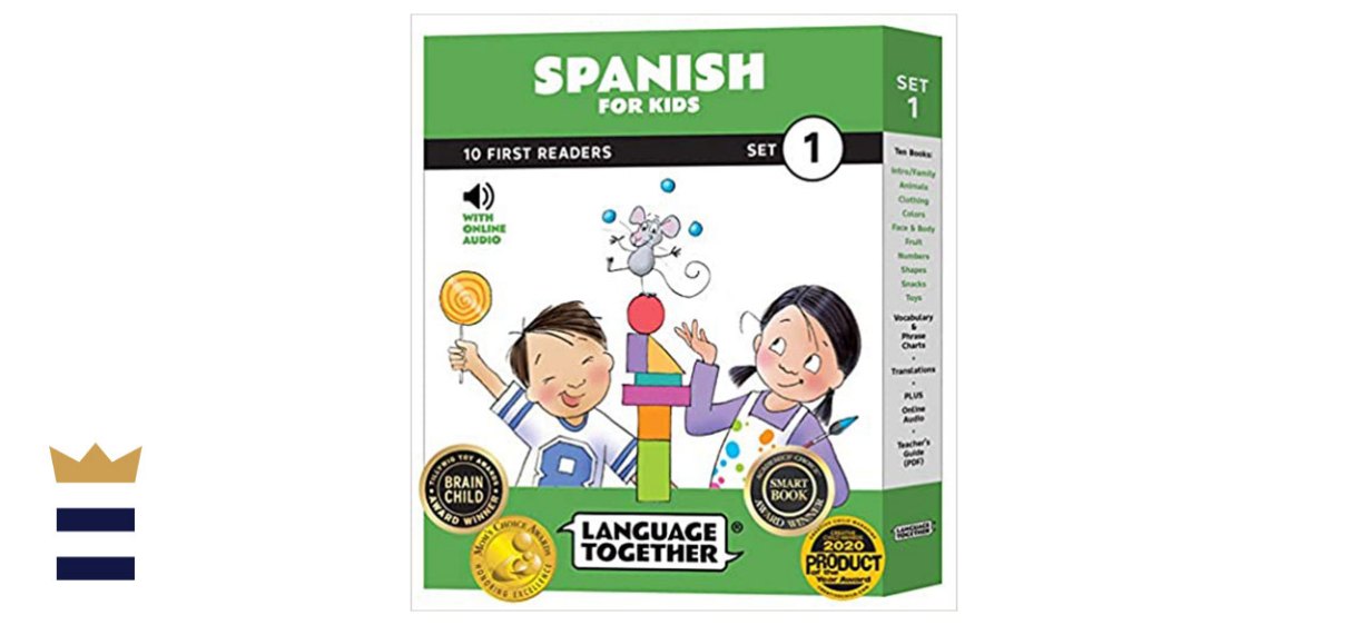 Spanish for Kids: 10 First Reader Books and Audio Set