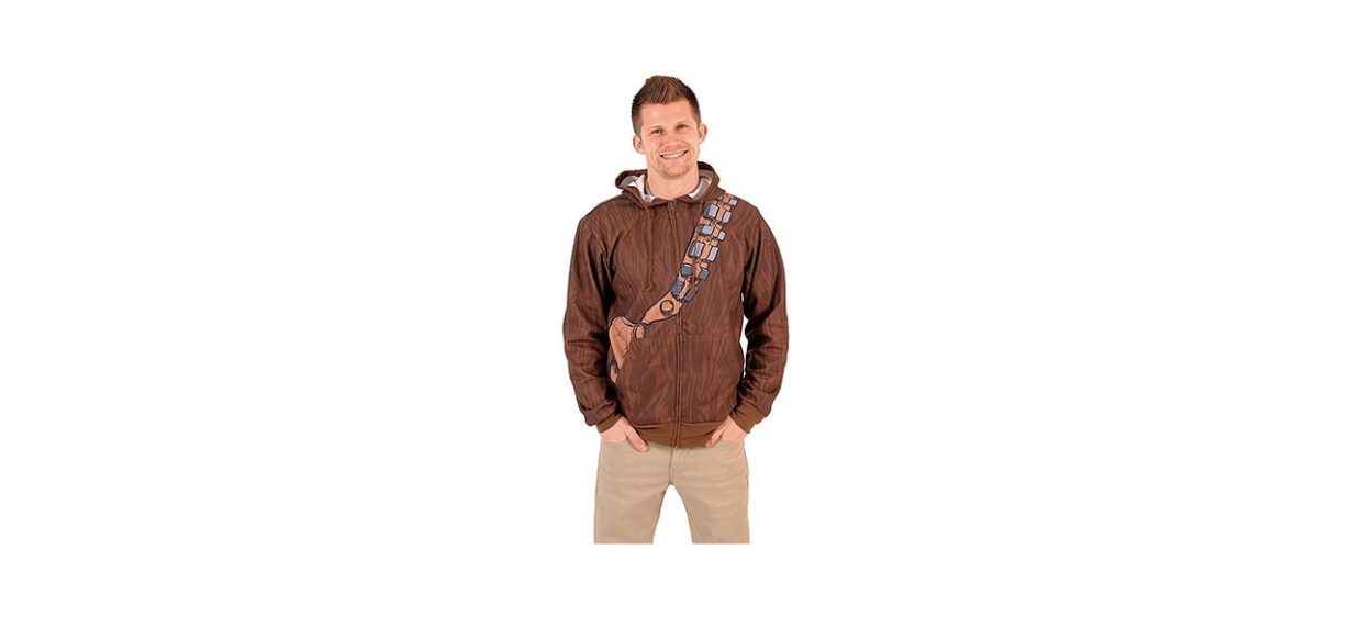 Star Wars Chewbacca &amp; Threepio Fleece Zip Hoodie and Backpack