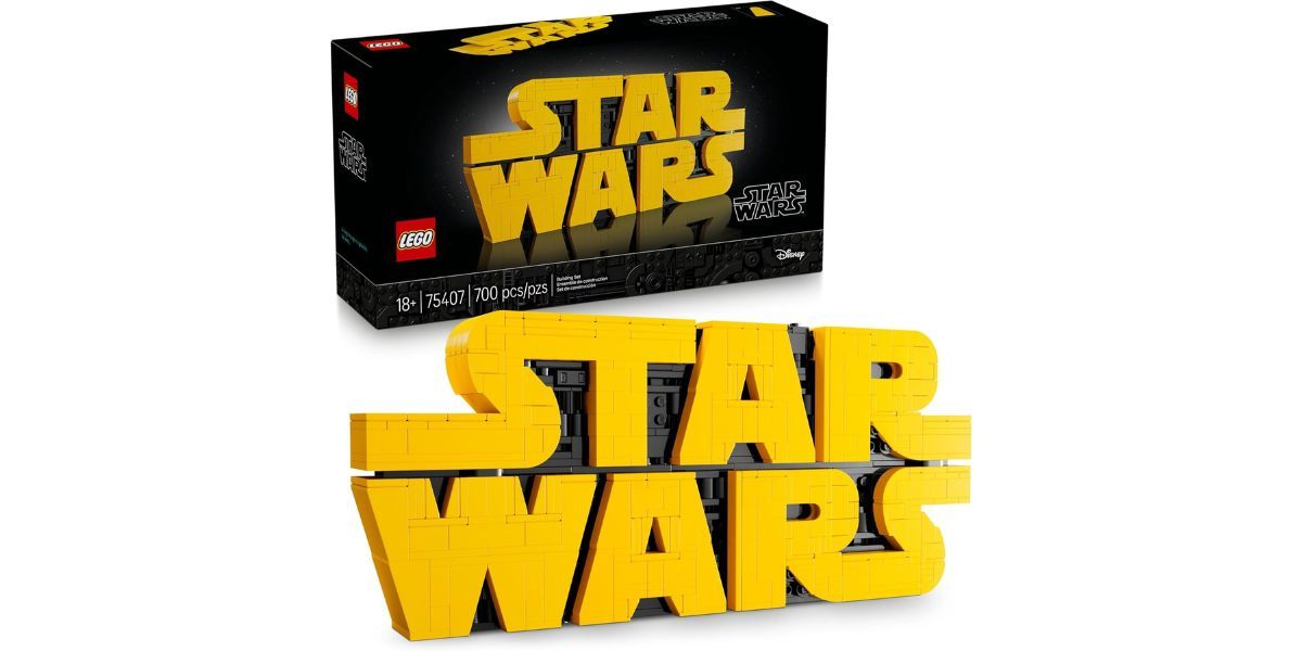 LEGO Star Wars Brick-Built Star Wars Logo
