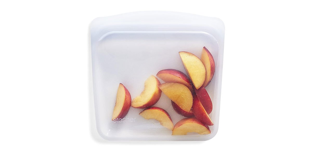 picture of a silicone bag people use for meal prepping