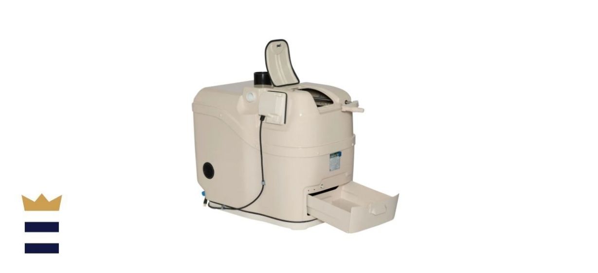 Sun-Mar Centrex 1000 Non-Electric Waterless Ultra Low Flush Central Composting Toilet System