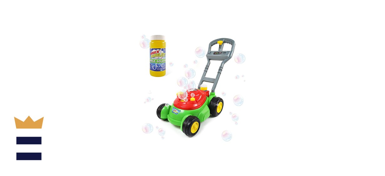 Sunny Days Bubble N Go Toy Lawnmower