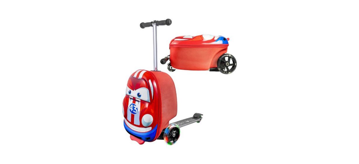 Kiddietotes Ride-On Scooter Suitcase For Kids Kiddietotes Ride-On Scooter Suitcase For Kids