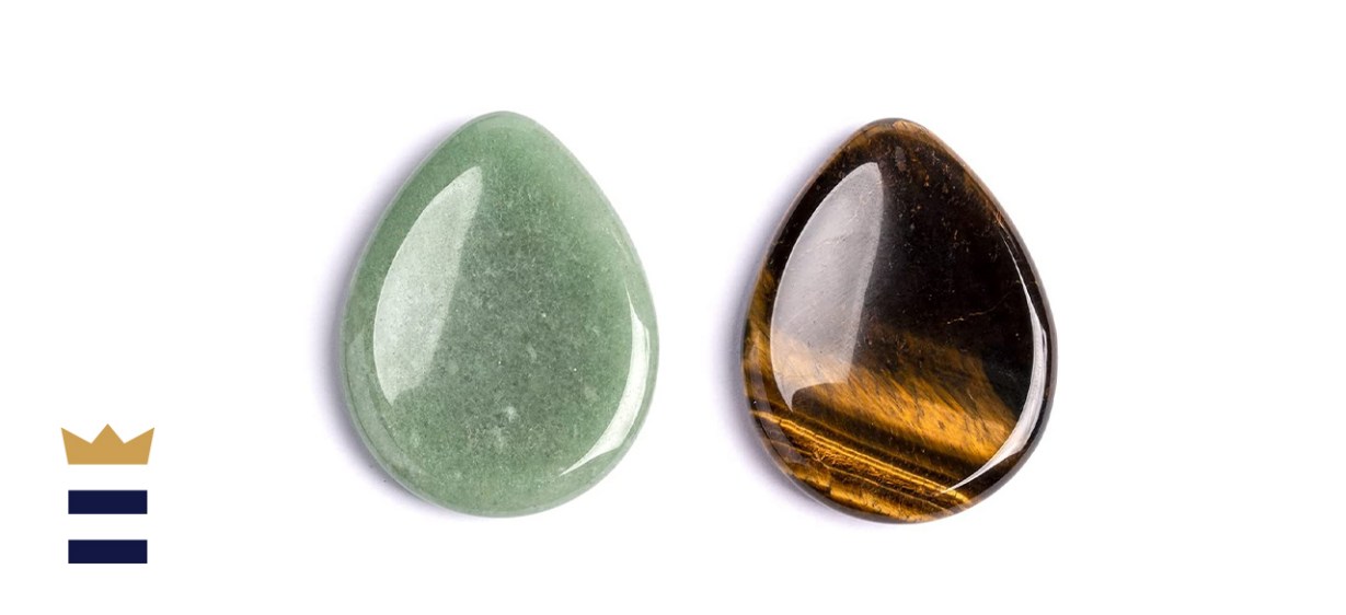 Two Piece Thumb Worry Stone Set