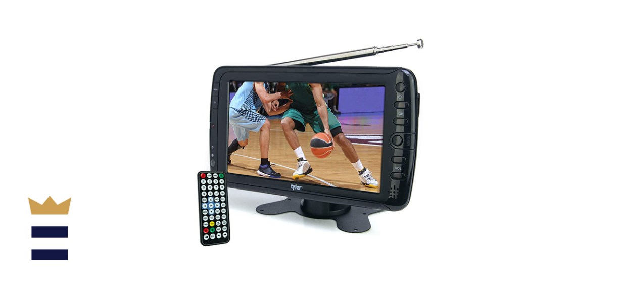 Tyler 7-Inch Portable TV LCD Monitor with Rechargeable Battery and Remote Control
