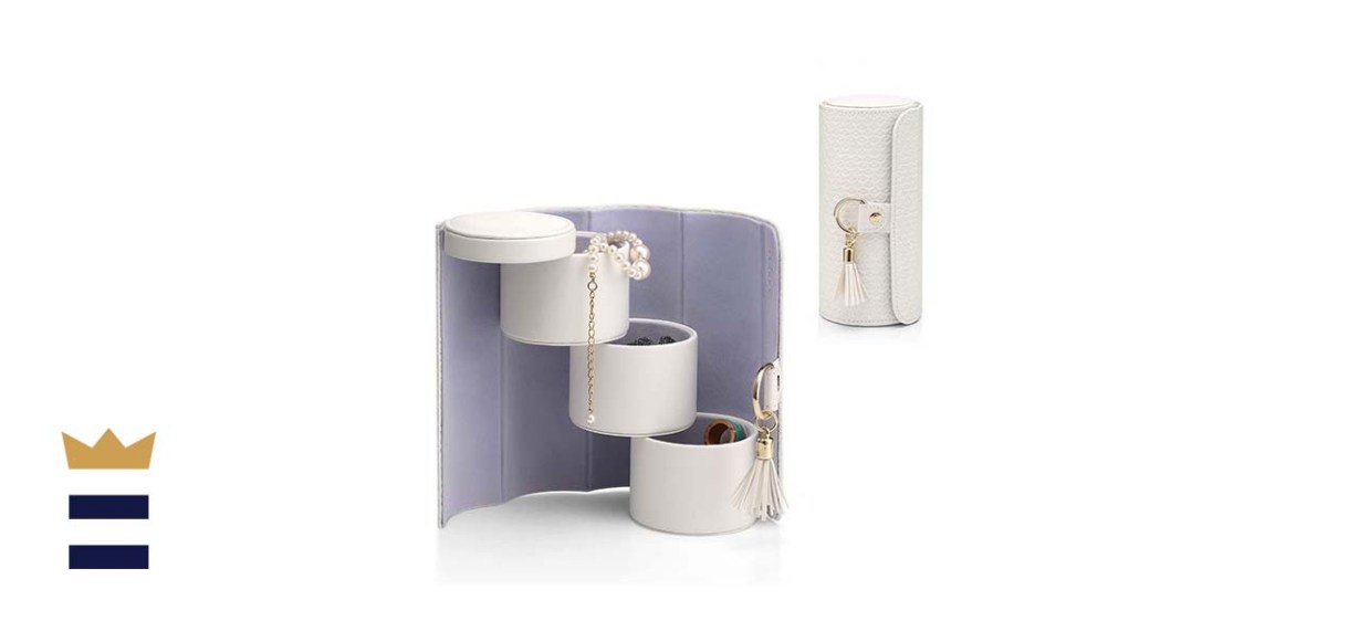 Vlando Small Travel Jewelry Case