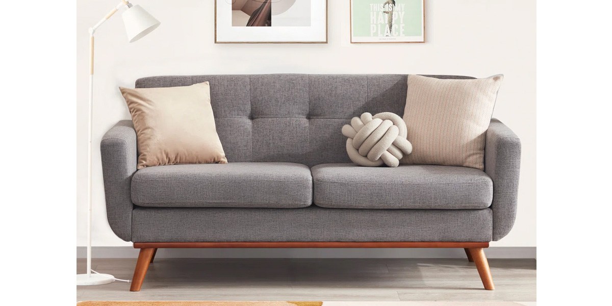 Wade Logan Carmencita 65&quot; Square Arm Loveseat