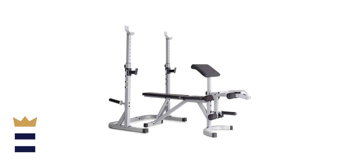 Weider Gym Platinum Utility Bench &amp; Squat Rack