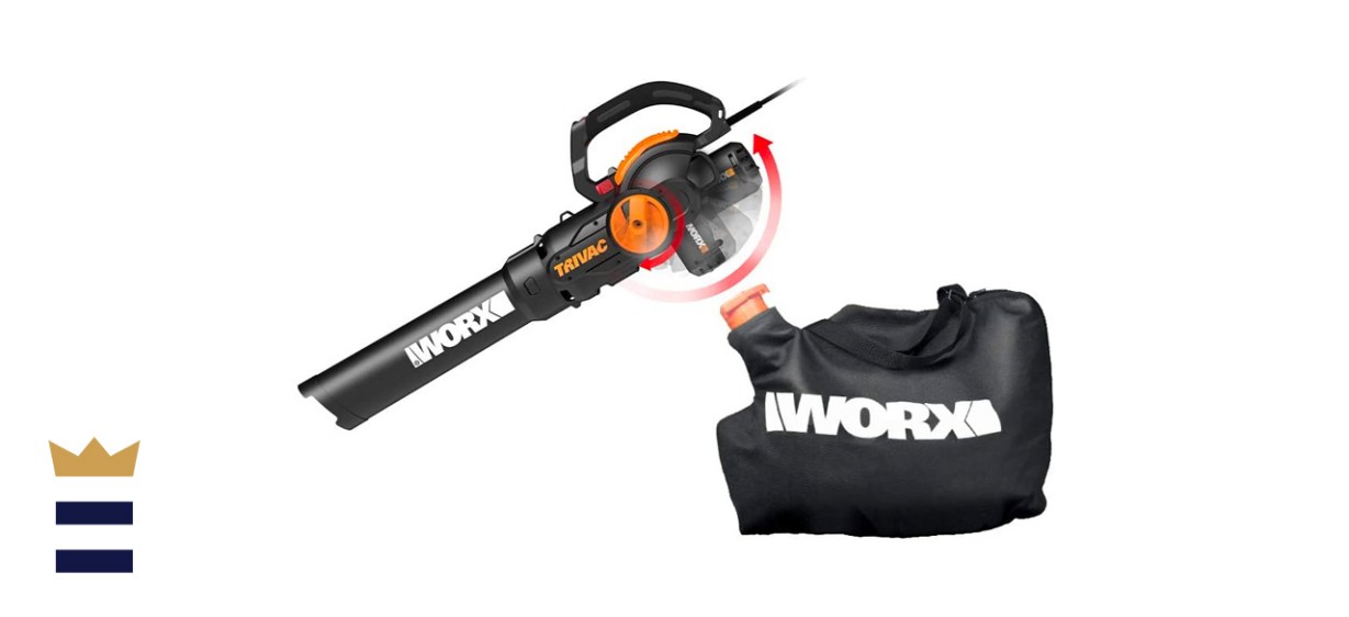 WORX TRIVAC 3-in-1 Electric Leaf Blower Mulcher Vacuum