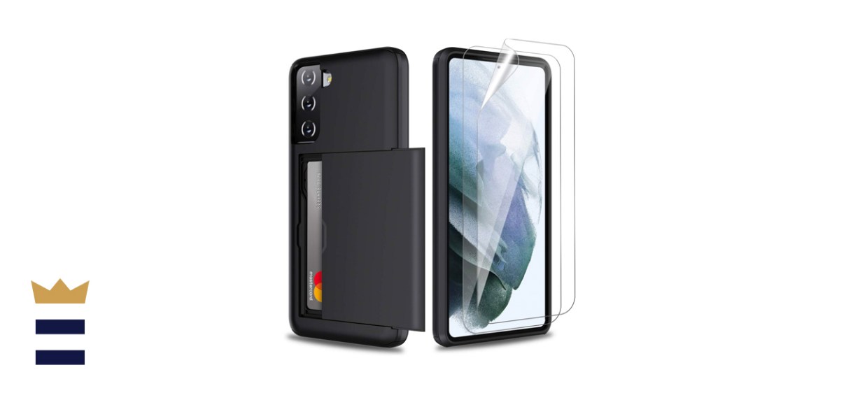 Zuslab Wallet Case Compatible with Samsung Galaxy S21 5G