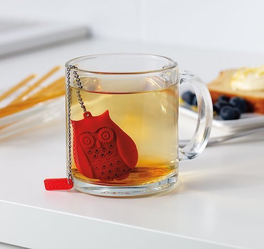 PERFECT Tea Infuser + Lid  For Loose Leaf Tea in Cup or Tea Pot —  SERIOUSLY TEA®