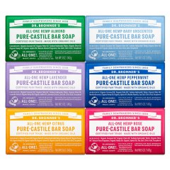 Dr. Bronner's Pure-Castile Bar Soap