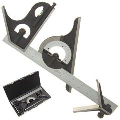 iGaging 12-Inch, 4-Piece 4R Combination Square