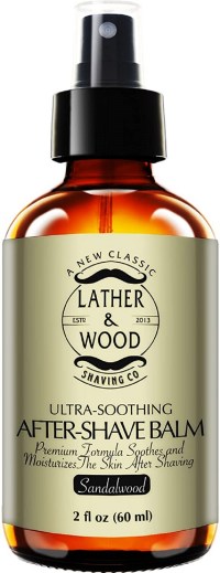 Lather & Wood Shaving Co. Best After-shave Balm