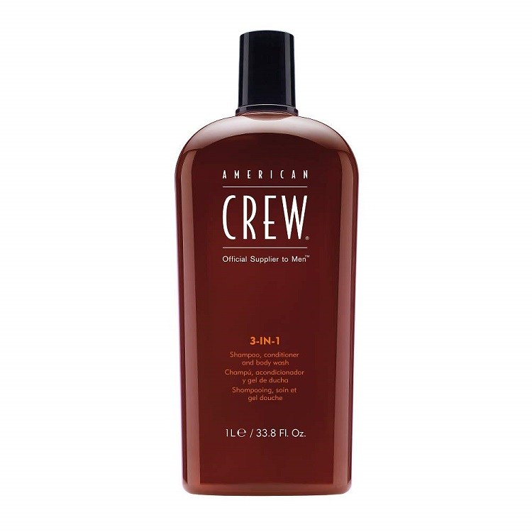 American Crew Men's 3-in-1 Shampoo