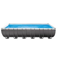Intex 24' x 12' x 52" Rectangular Ultra Frame Pool Set