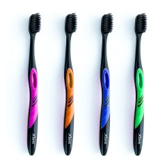 Xlent Dental Activated Charcoal Bristle Toothbrush