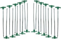 SE Heavy-Duty Metal Tent Pegs Stake Set