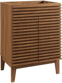 Modway Render 24” Bathroom Vanity in Walnut