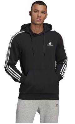 adidas Men's Essentials 3-Stripes Hoodie