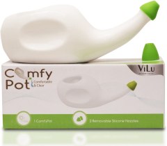 ComfyPot Ceramic Neti Pot Sinus Rinse