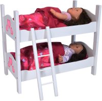 The New York Doll Collection Bunk Bed for Twin Dolls