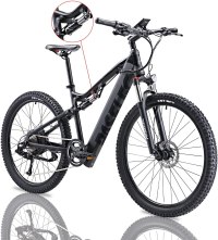 PASELEC 27.5'' Electric Mountain Bike for Adults