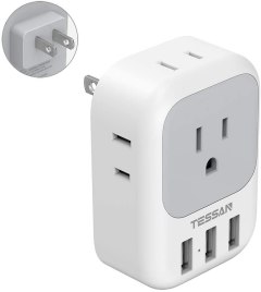 TESSAN Electrical 4-Outlet Expander