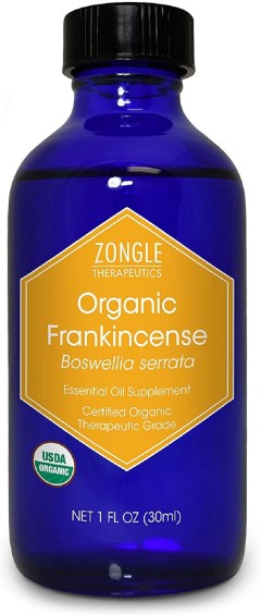 Zongle Therapeutics USDA Certified Organic Frankincense Essential Oil