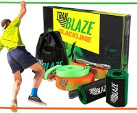 Trailblaze Slackline with Training Line, Tree Protectors + Ratchet Cover